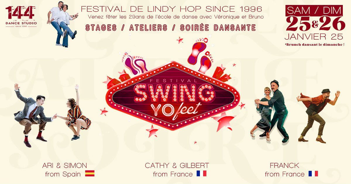 Swing Yo Feet - Festival de Lindy Hop depuis 1996