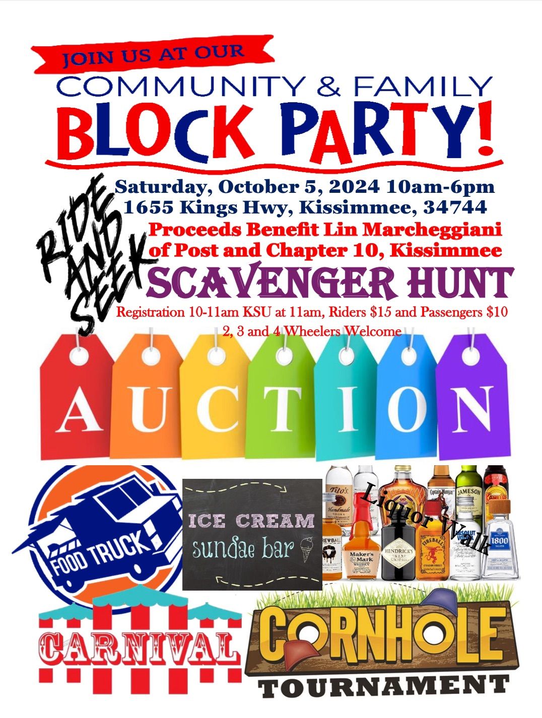 Block Party Fundraiser for Lin and Joe! 