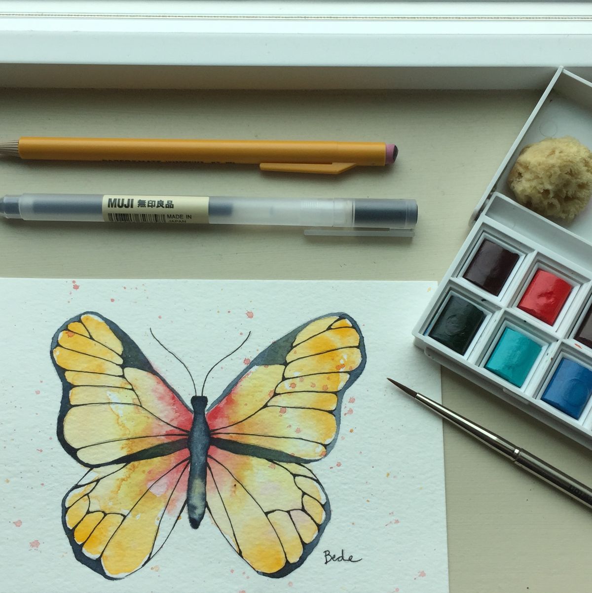 Watercolor Workshop: Butterfly