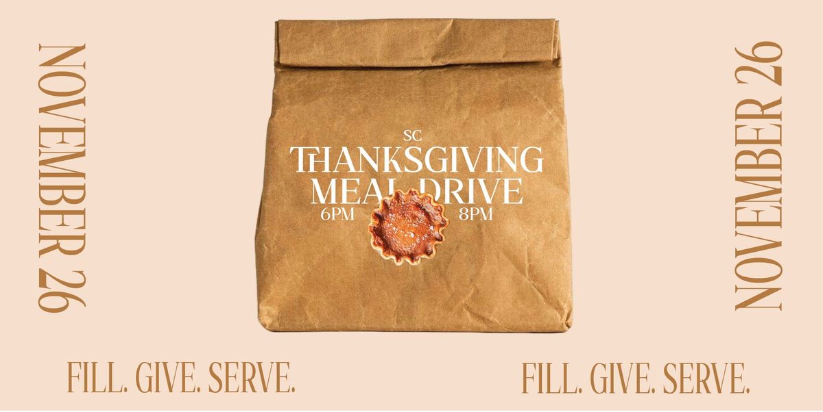 Free Thanksgiving Meal Drive