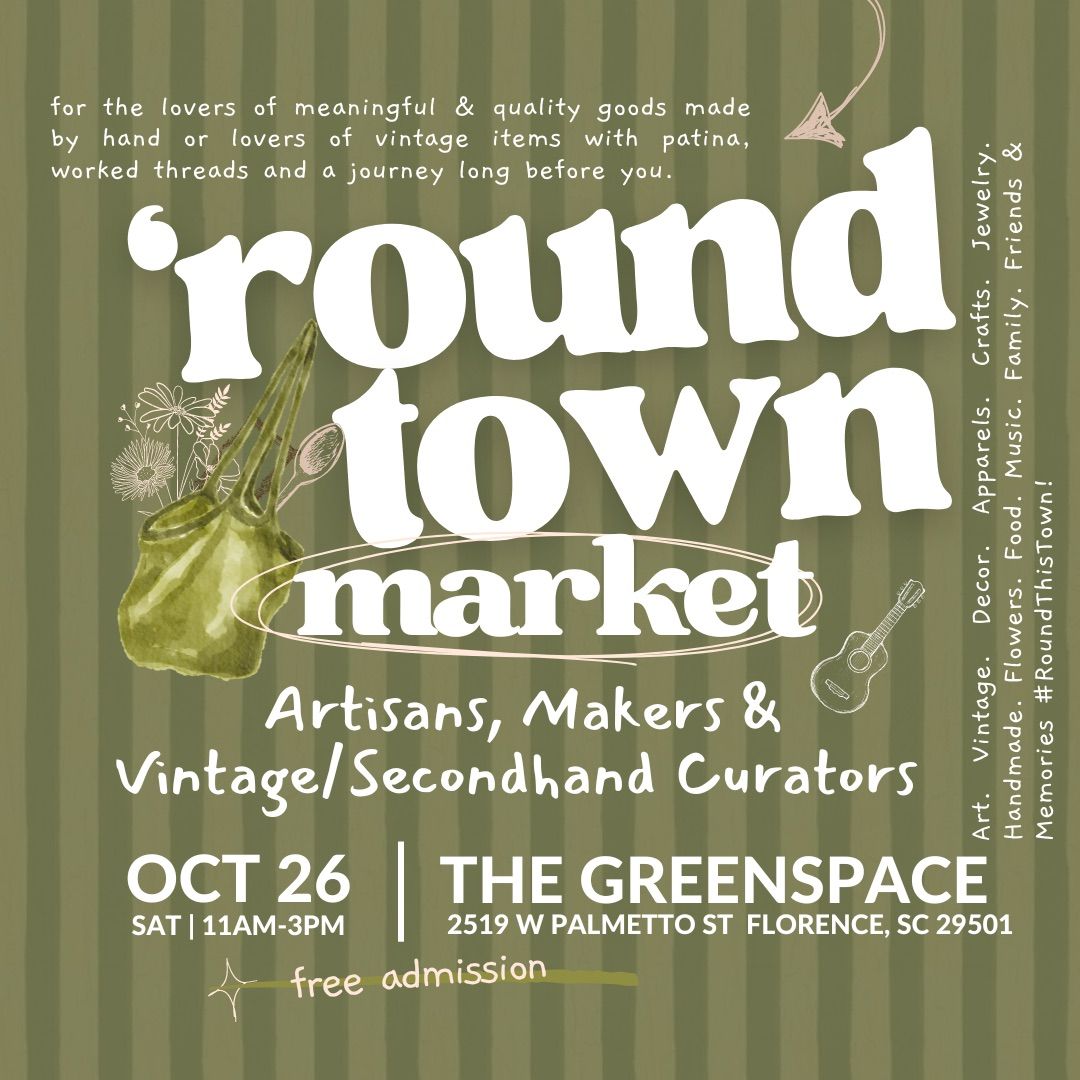 Round Town Handmade & Vintage Market | Event