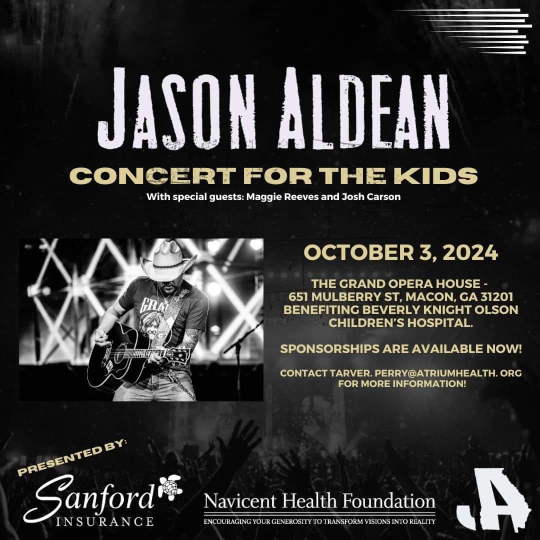 JASON ALDEAN CONCERT FOR THE KIDS