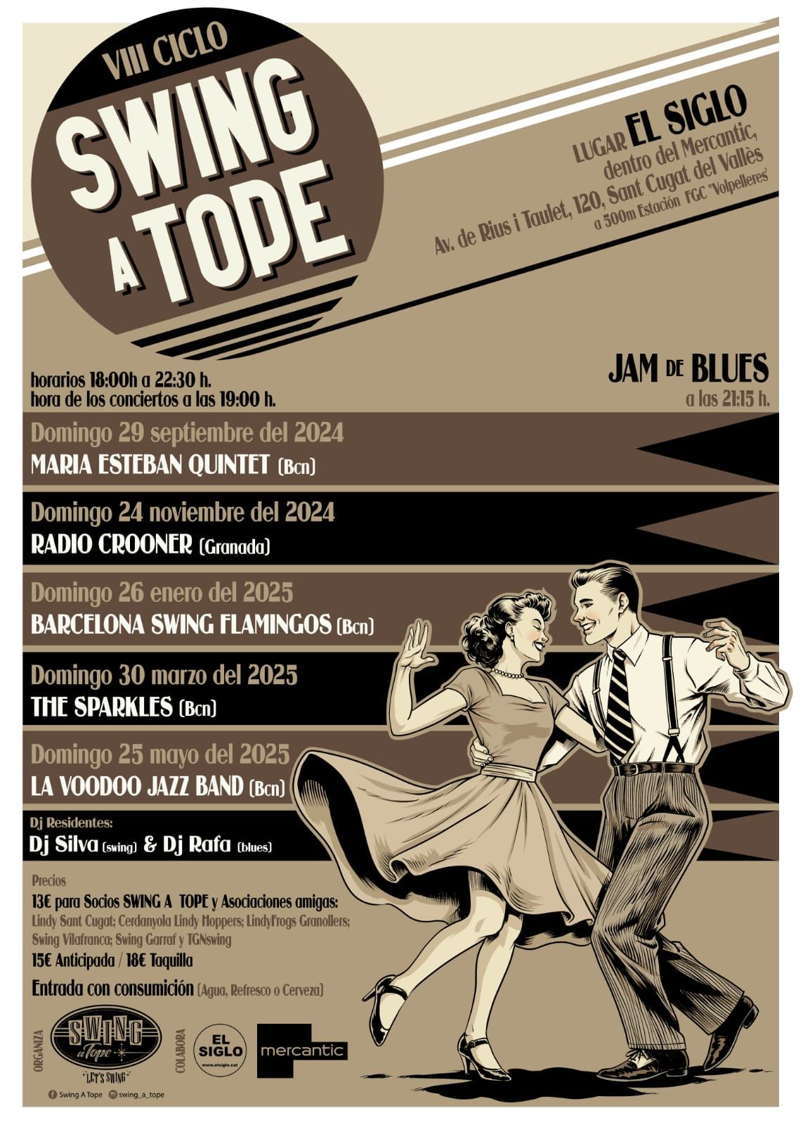 VIII Ciclo Swing A Tope 5.5 LA VOODOO JAZZ BAND (D25\/05\/25)