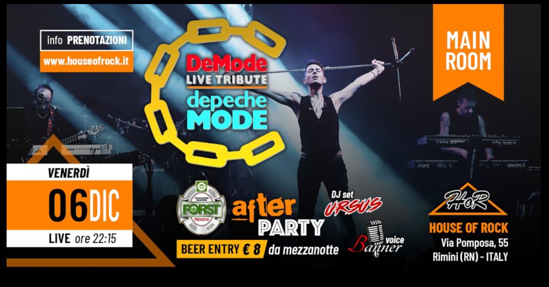 HoR | DeMode Live Tribute Depeche Mode