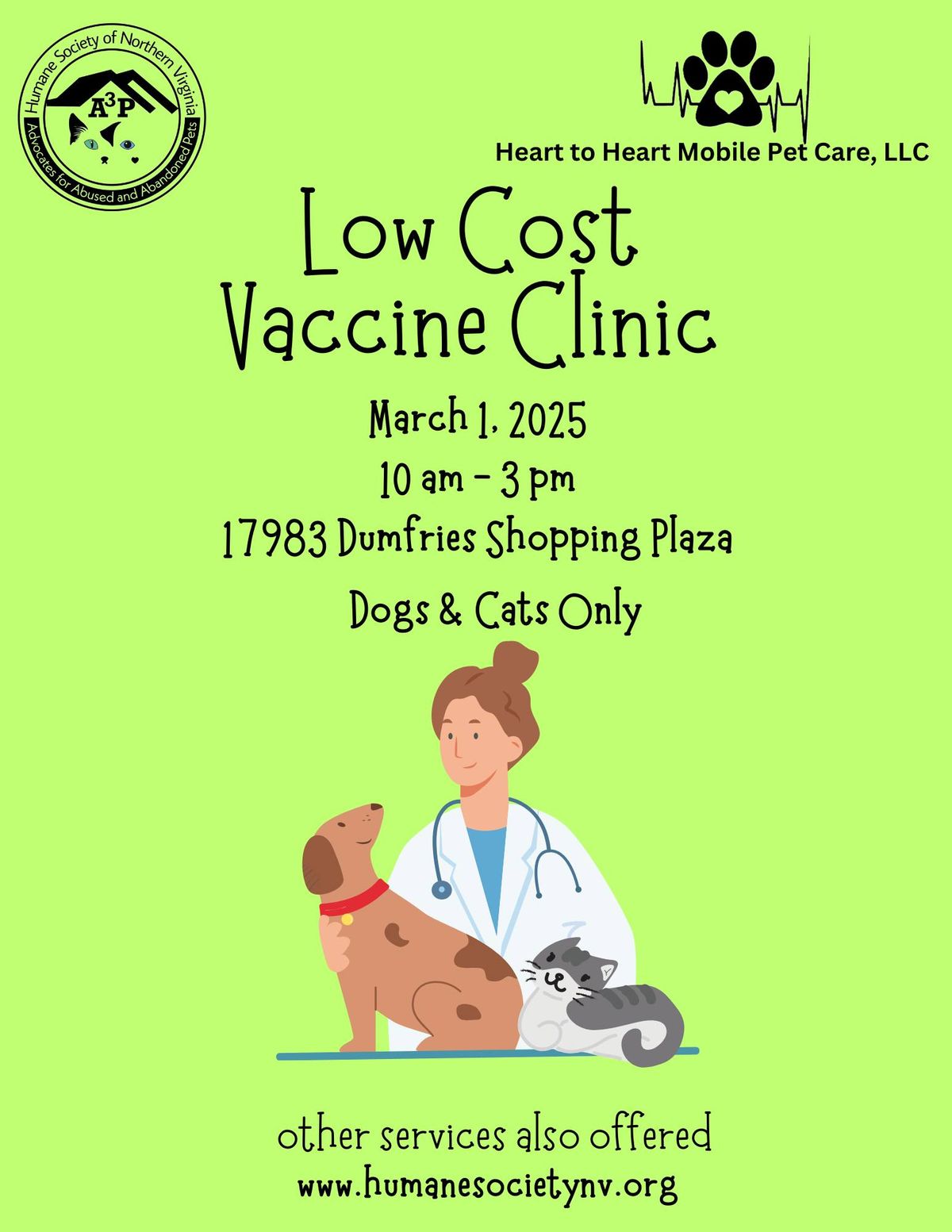 Low Cost Vaccine Clinic