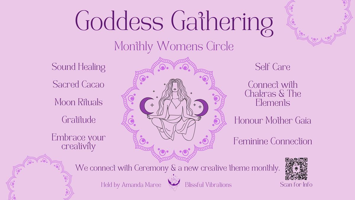 Goddess Gathering October Monthly Womens Circle