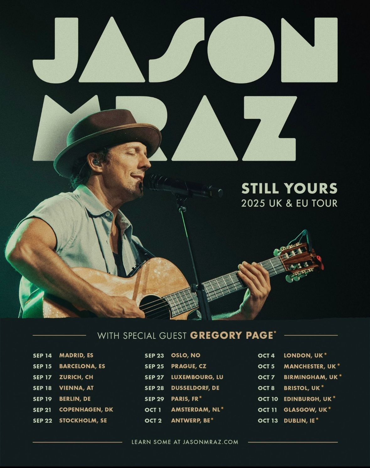 Jason Mraz Berlin Tickets