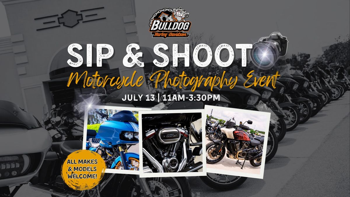 Sip & Shoot | Motorcycle Photoshoot