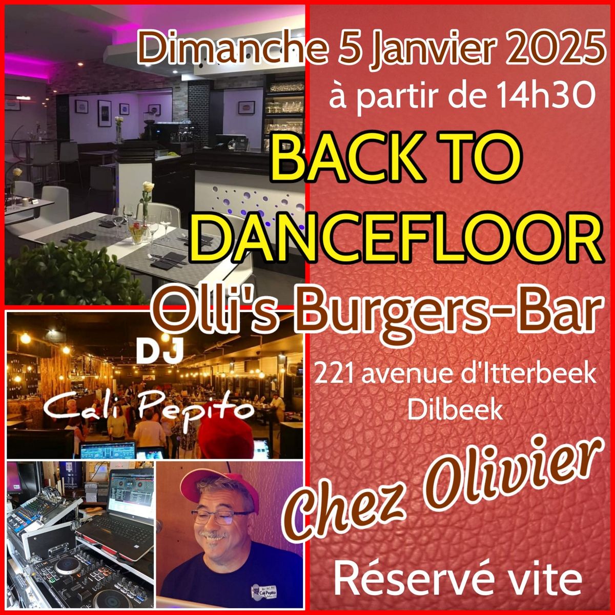 Premi\u00e8re apr\u00e8s midi au Olli's Burgers-Bar chez Olivier 