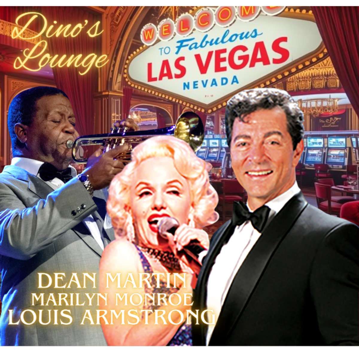 Dinos Lounge - Dean, Marilyn and Louie Tribute at Larcom Theatre