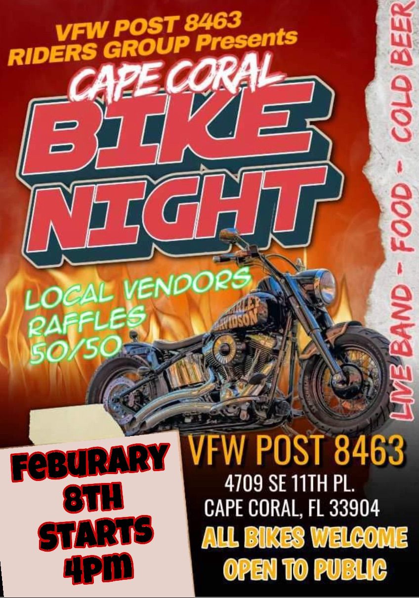 VFW open to public for Cape Coral Bike Night 