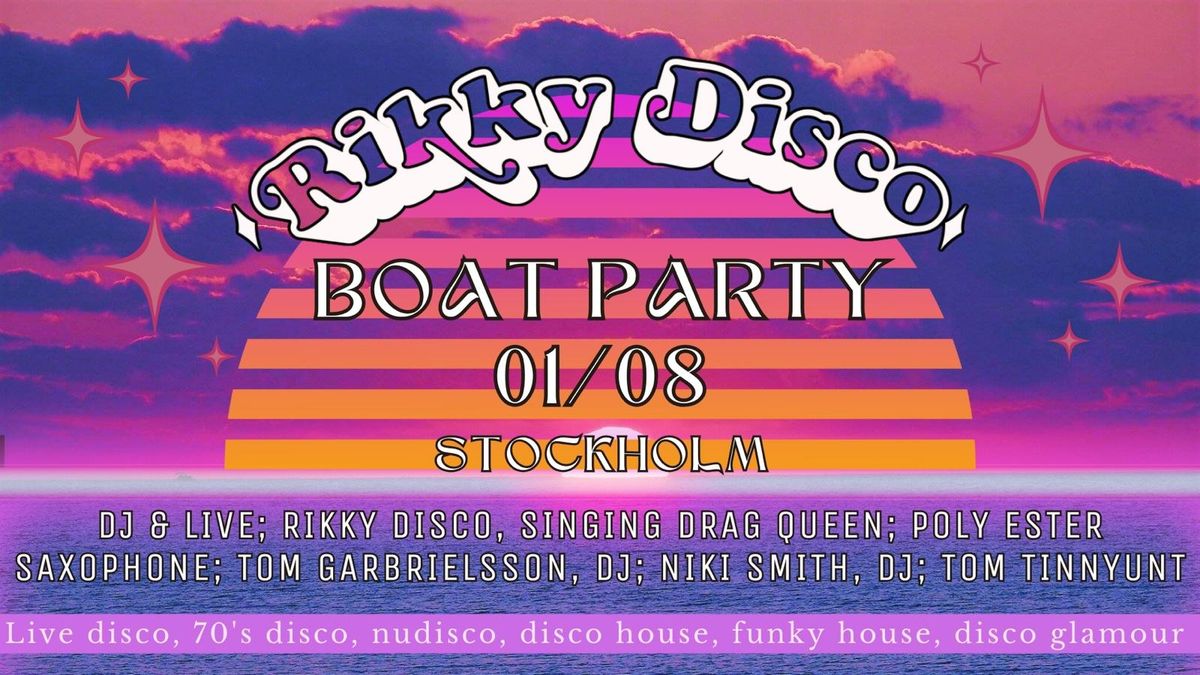 Rikky Disco Boat Party #2