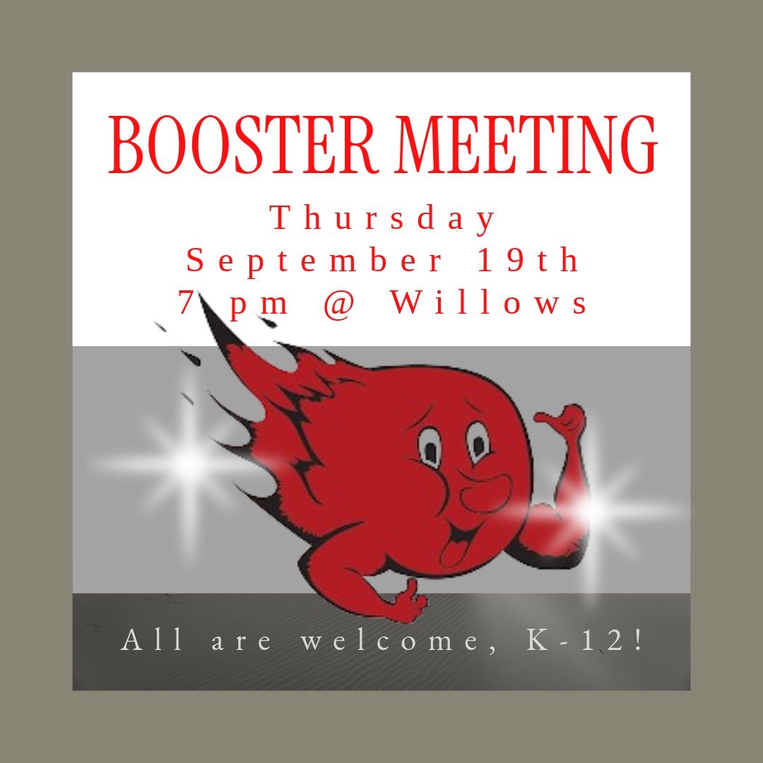 September Booster Meeting