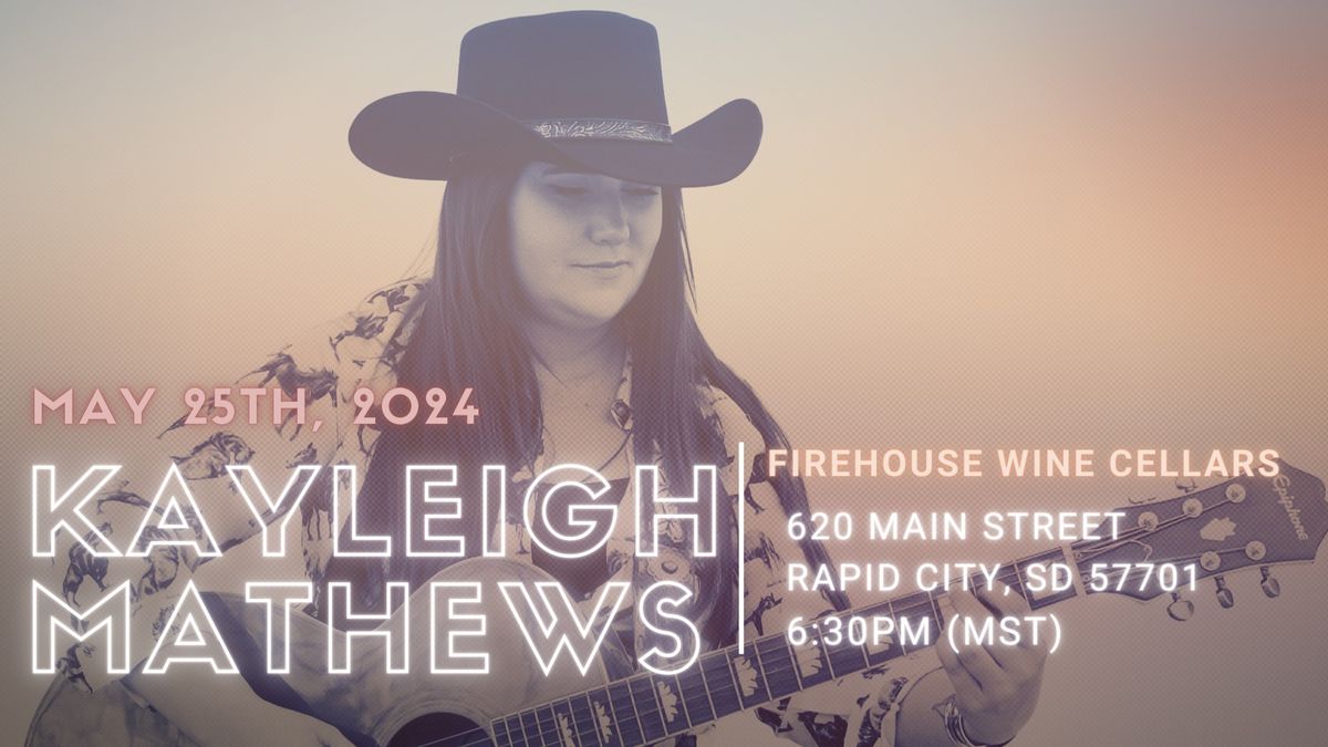 Kayleigh Mathews Live @ Firehouse Wine Cellars