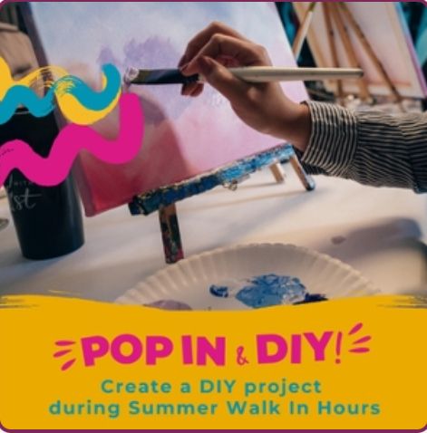 Pop-In & Paint-DIY Experience is available!