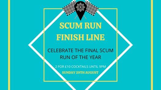 Scum Run Finish Line