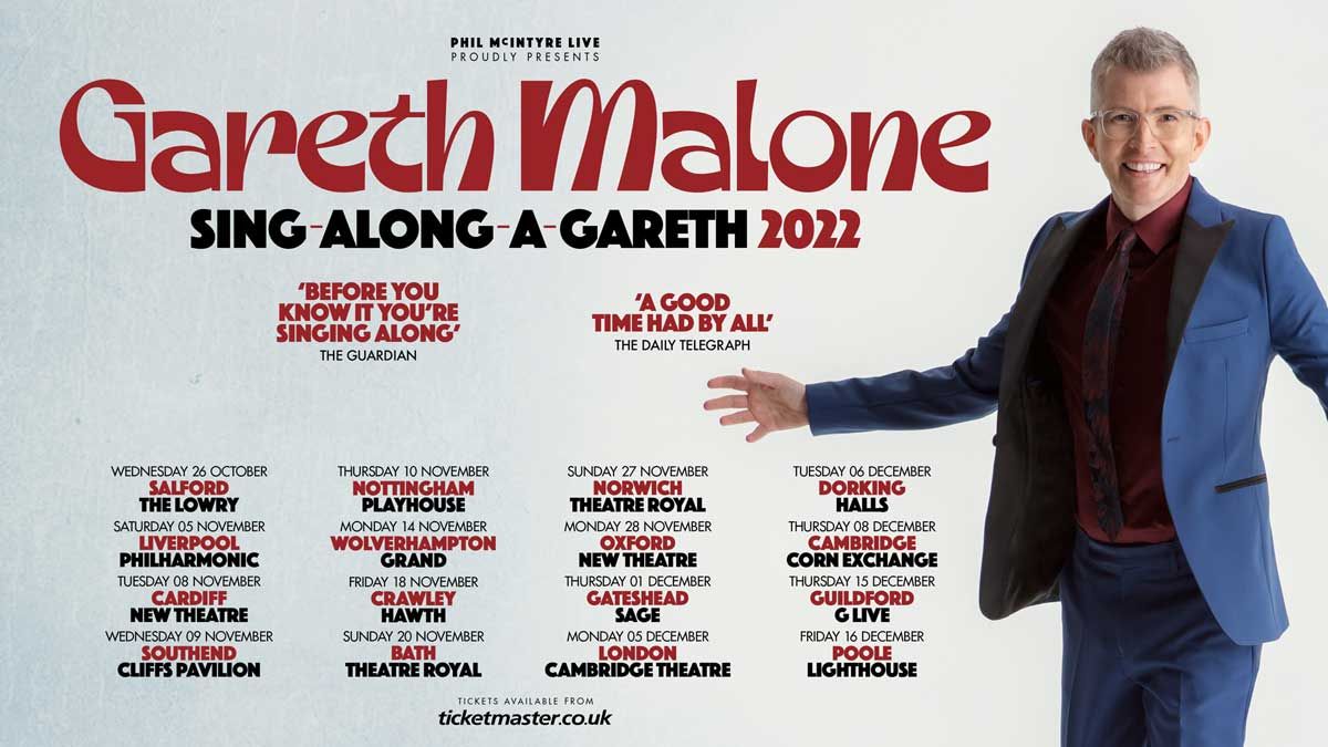Gareth Malone at Cambridge Corn Exchange