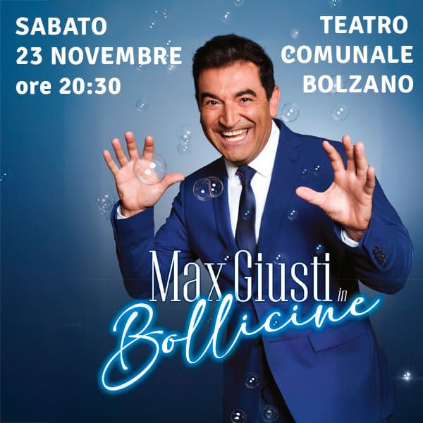 Max Giusti. Bollicine