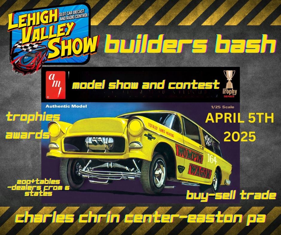 Lehigh Valley Slot Car , Diecast , Model, Builders Bash 