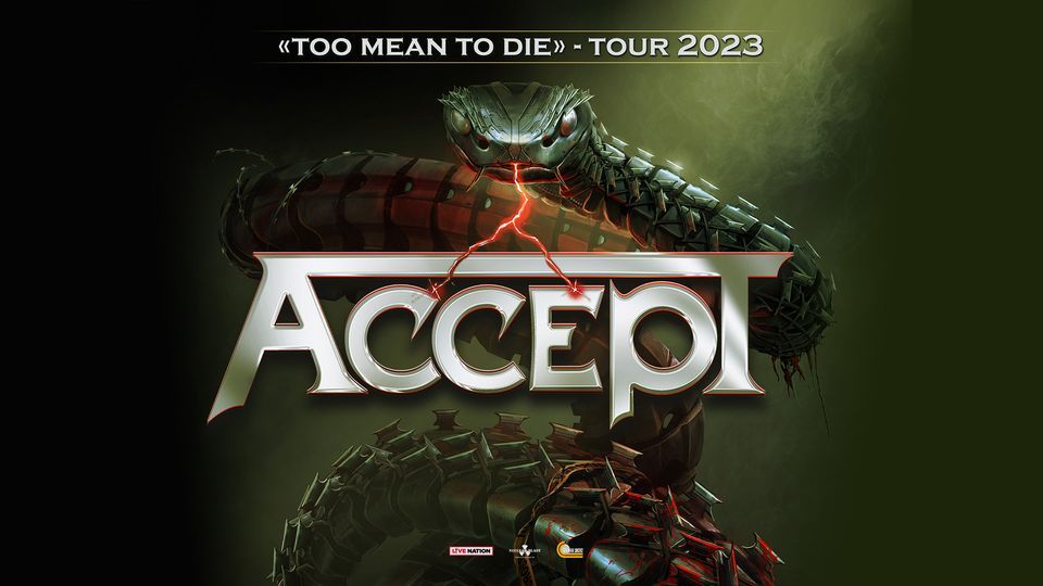 Accept (DE): Too Mean To Die Tour, Kulttuuritalo, Helsinki 4.2.2023