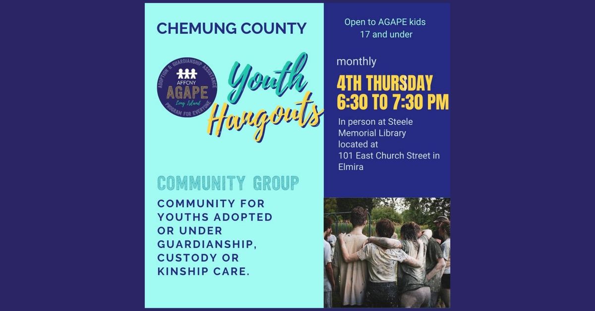  AGAPE Central New York\u2019s Youth Hangout for Chemung County