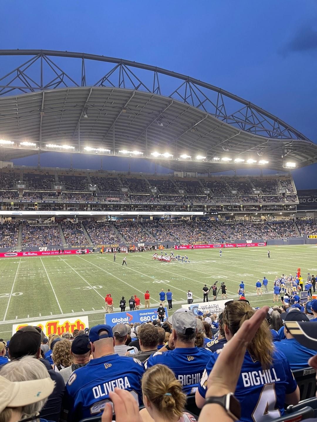 Calgary Stampeders at Winnipeg Blue Bombers at Princess Auto Stadium