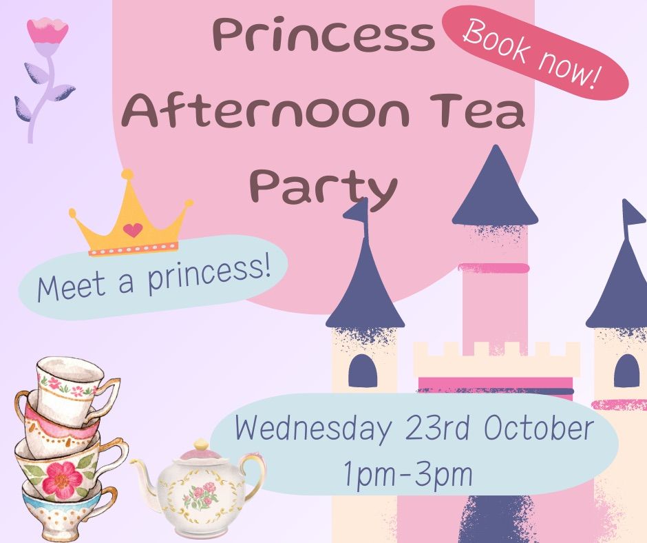 Princess afternoon tea party