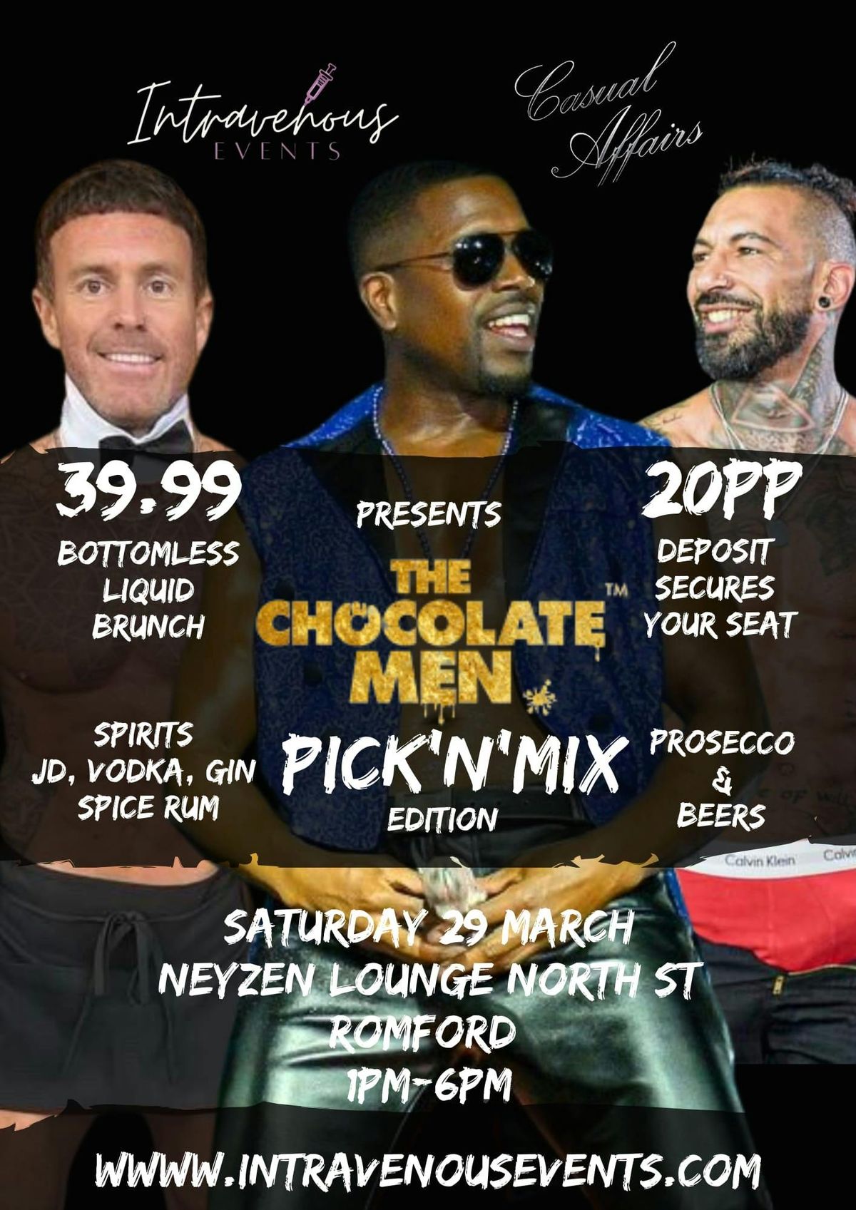 Intravenous &amp; casual affairs presents PT 2 BRUNCH-THE CHOCOLATE MEN