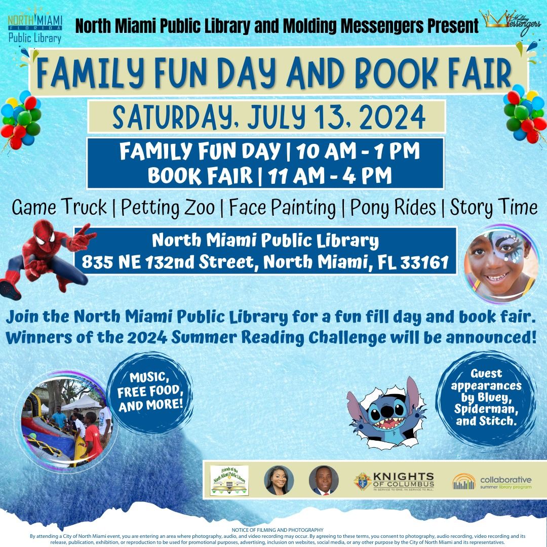 Family Fun Day & Book Fair