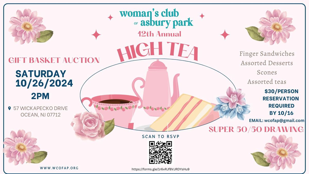 12th Annual Fall Tea & Gift Auction