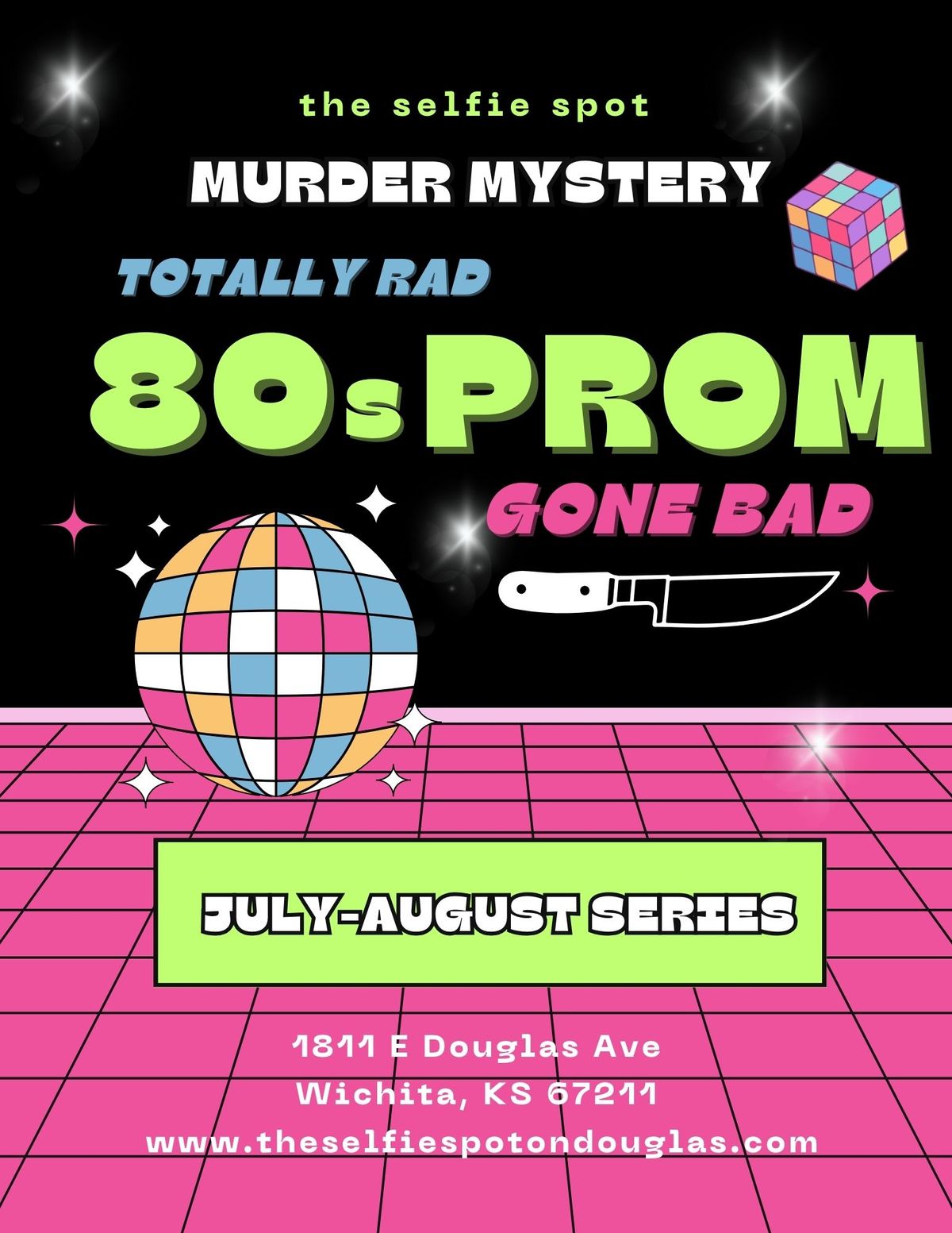 80s Prom Gone Bad- Murder Mystery