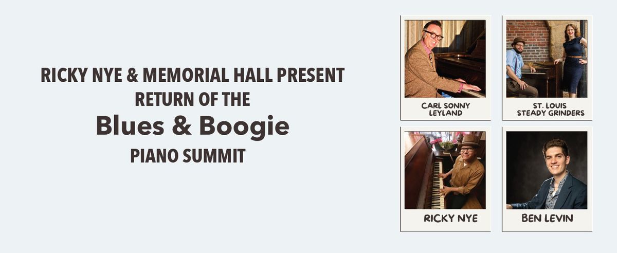 The Return of The Blues & Boogie Piano Summit
