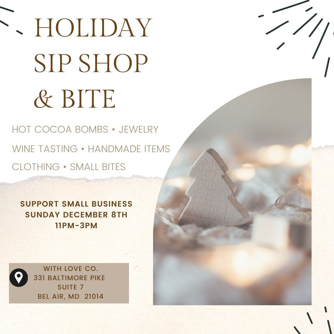 Sip Shop & Small Bites