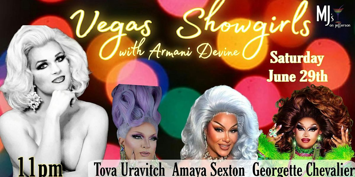 Vegas Showgirls with Armani Devine