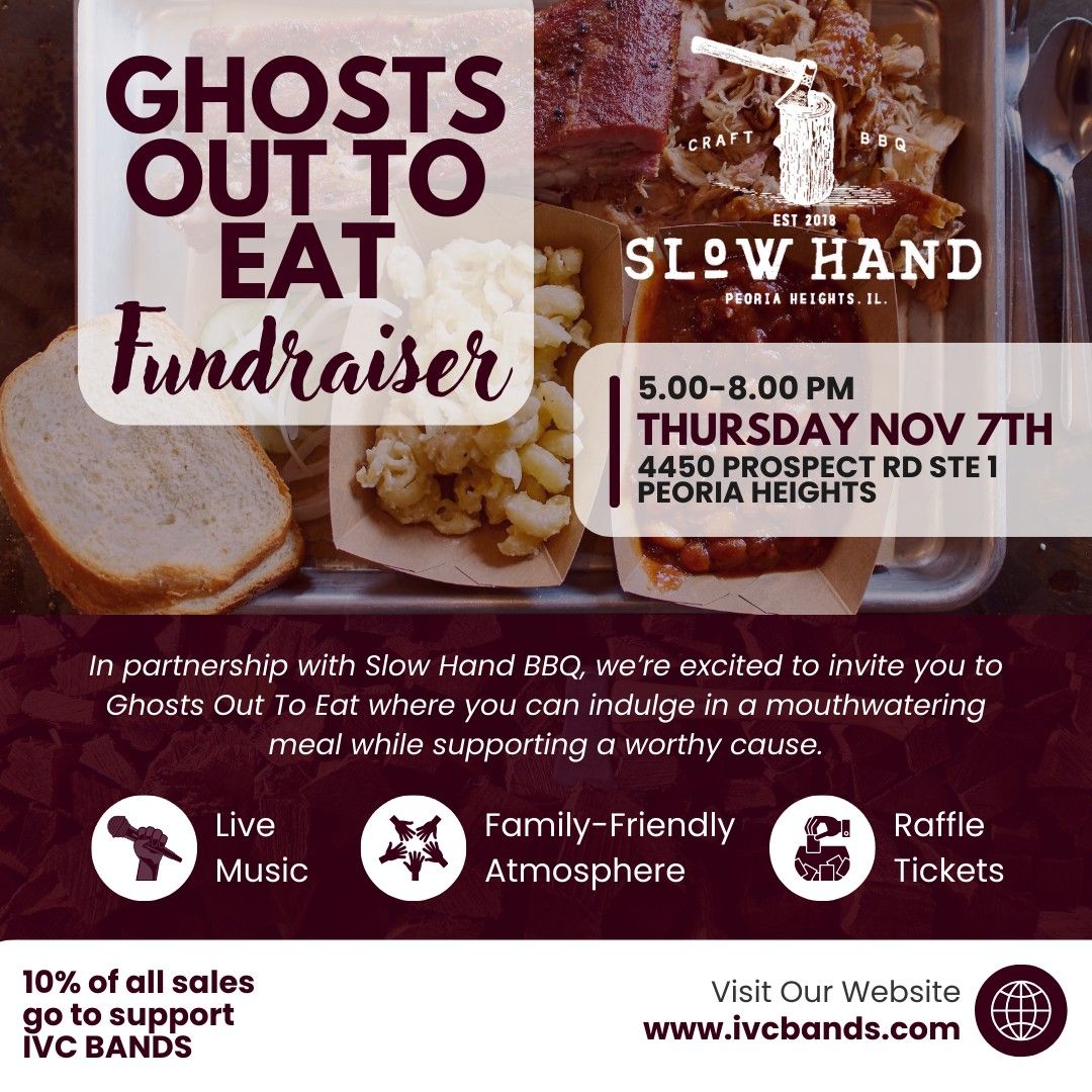 Ghosts Out to Eat Fundraiser