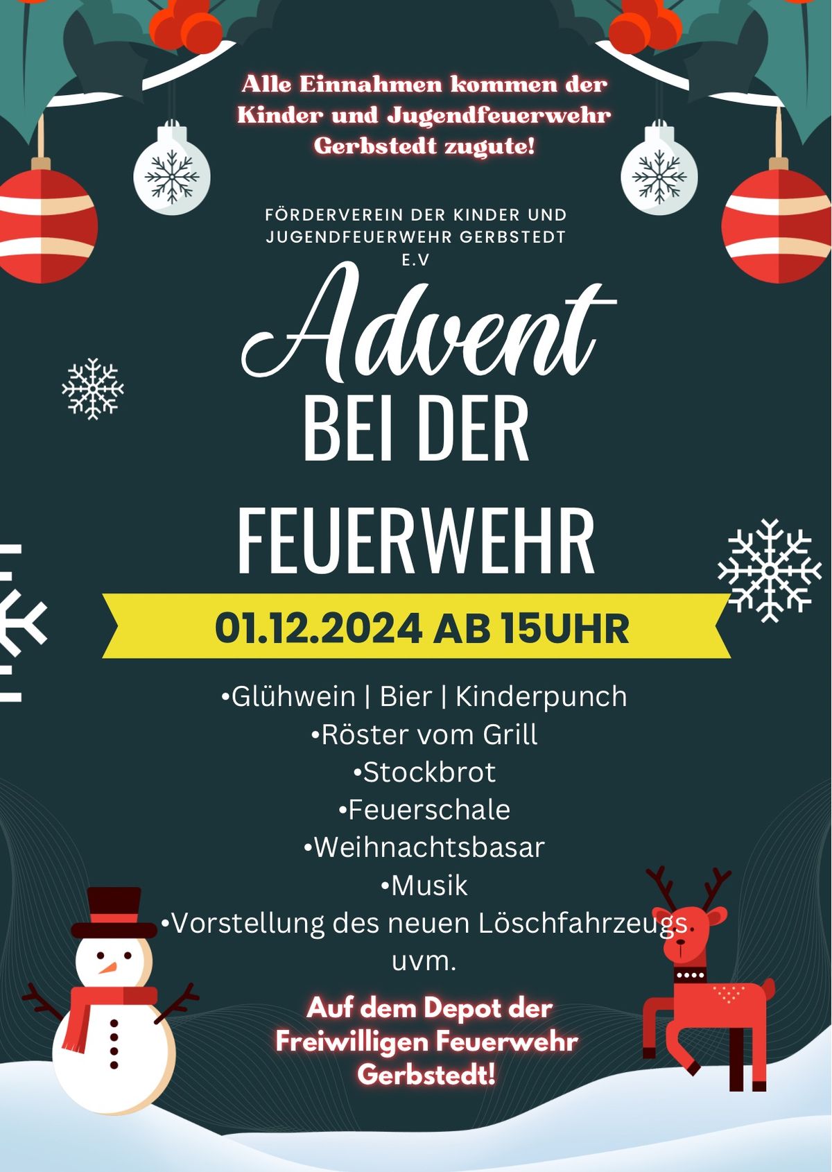 Advent bei der Feuerwehr 