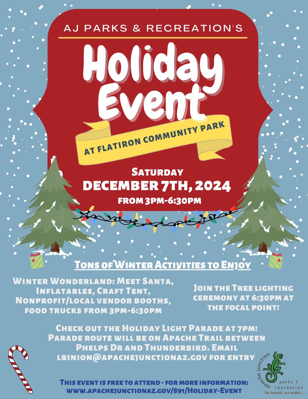 Holiday Program & Light Parade