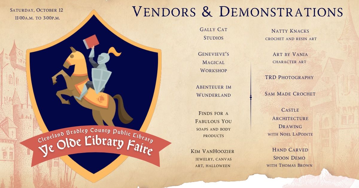 Ye Olde Library Faire