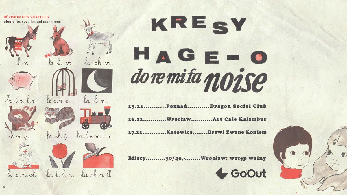 Kresy i Hage-o we Wroc\u0142awiu | Do Re Mi Fa NOISE | Art Cafe Kalambur