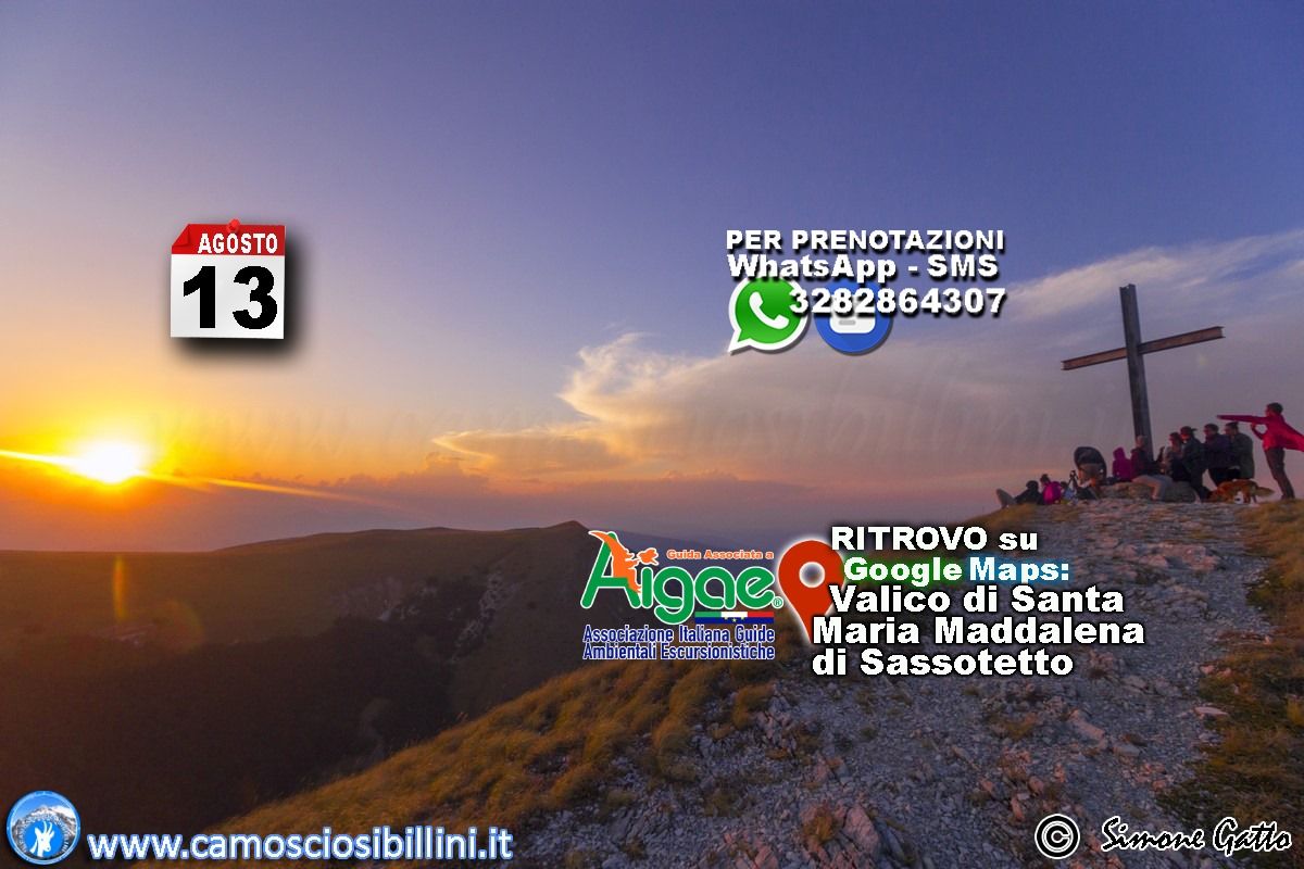 23 Agosto 2025 - Tramonto e Stelle a Sassotetto - Sarnano