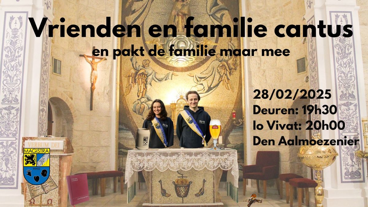 Magistra's vrienden- en familiecantus