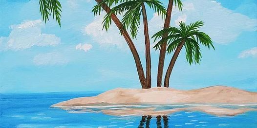 Sip and Paint - "Island Palms"  Lafayette Hotel, Swim Club & Bungalows