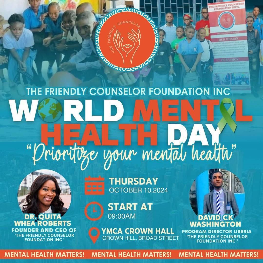 World Mental Health Day \ud83d\udc9a\ud83d\udc9a @ YMCA Building 