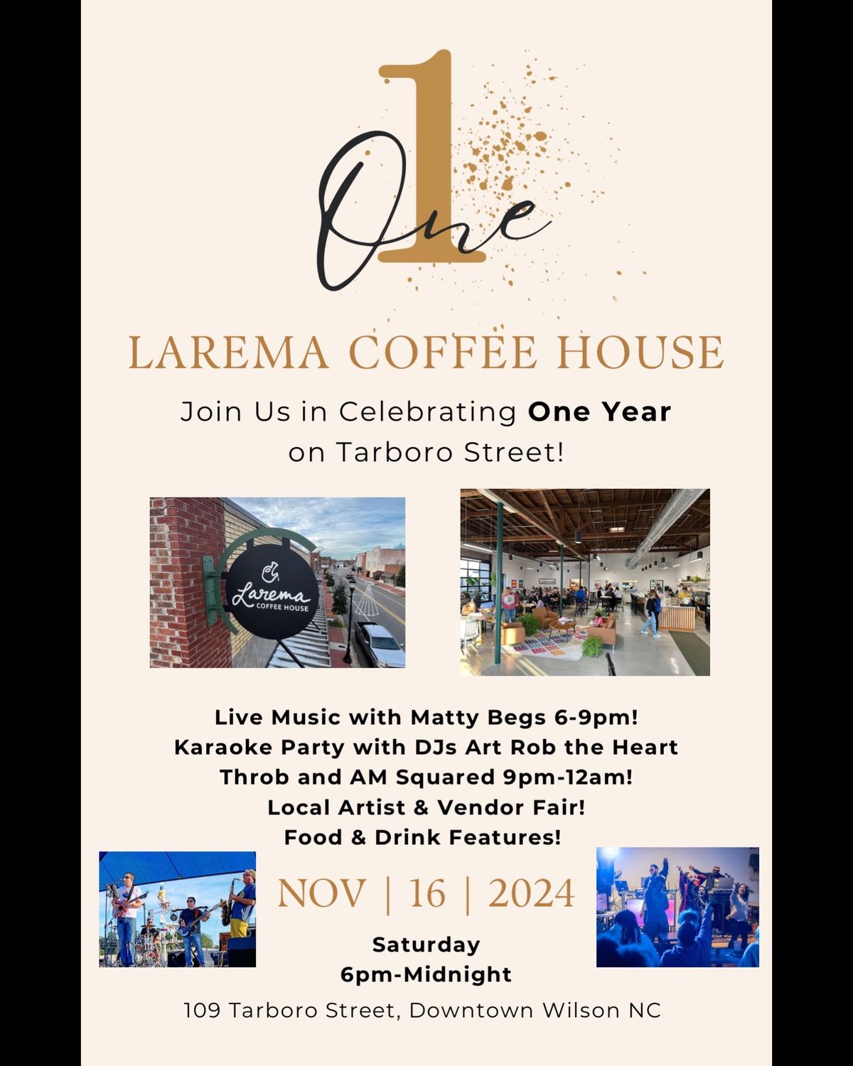 Larema\u2019s One-Year (on Tarboro Street) Anniversary Party!