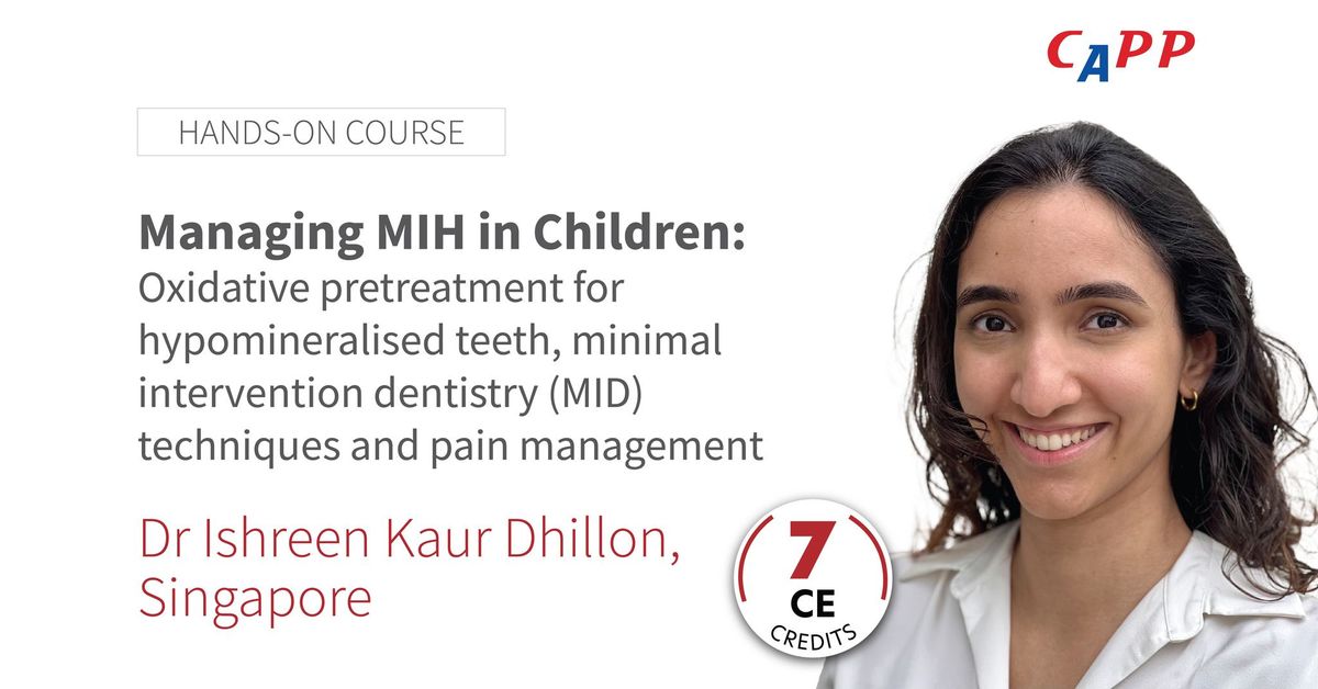 Managing MIH in Children