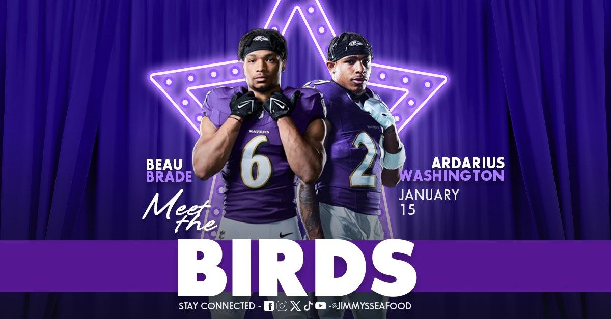 Meet The Birds - Ardarius Washington & Beau Brade