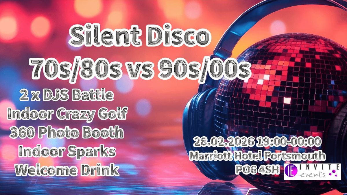 Silent Disco 70s\/80s vs 90s\/00s