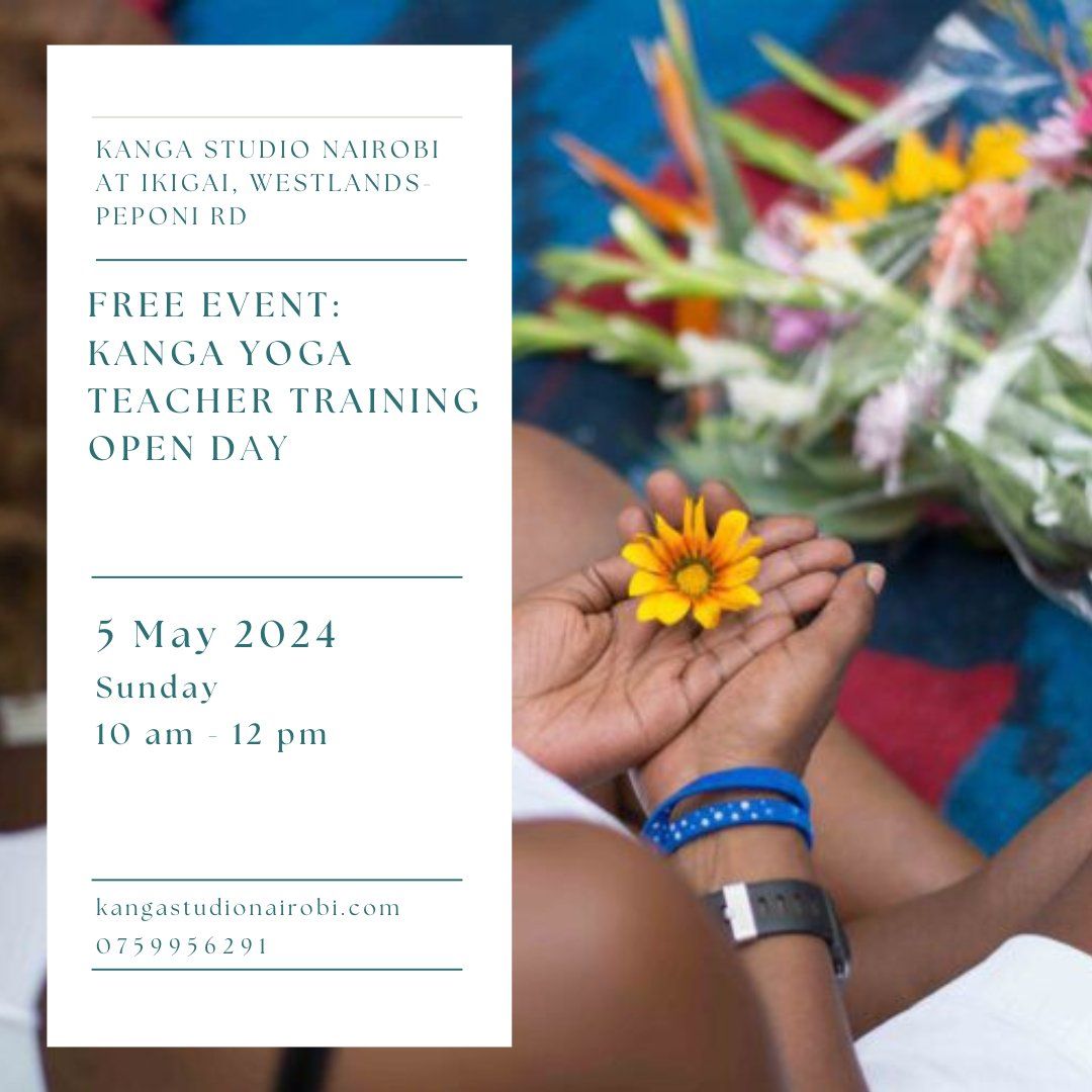 FREE EVENT: KANGA YOGA TEACHER TRAINING OPEN DAY