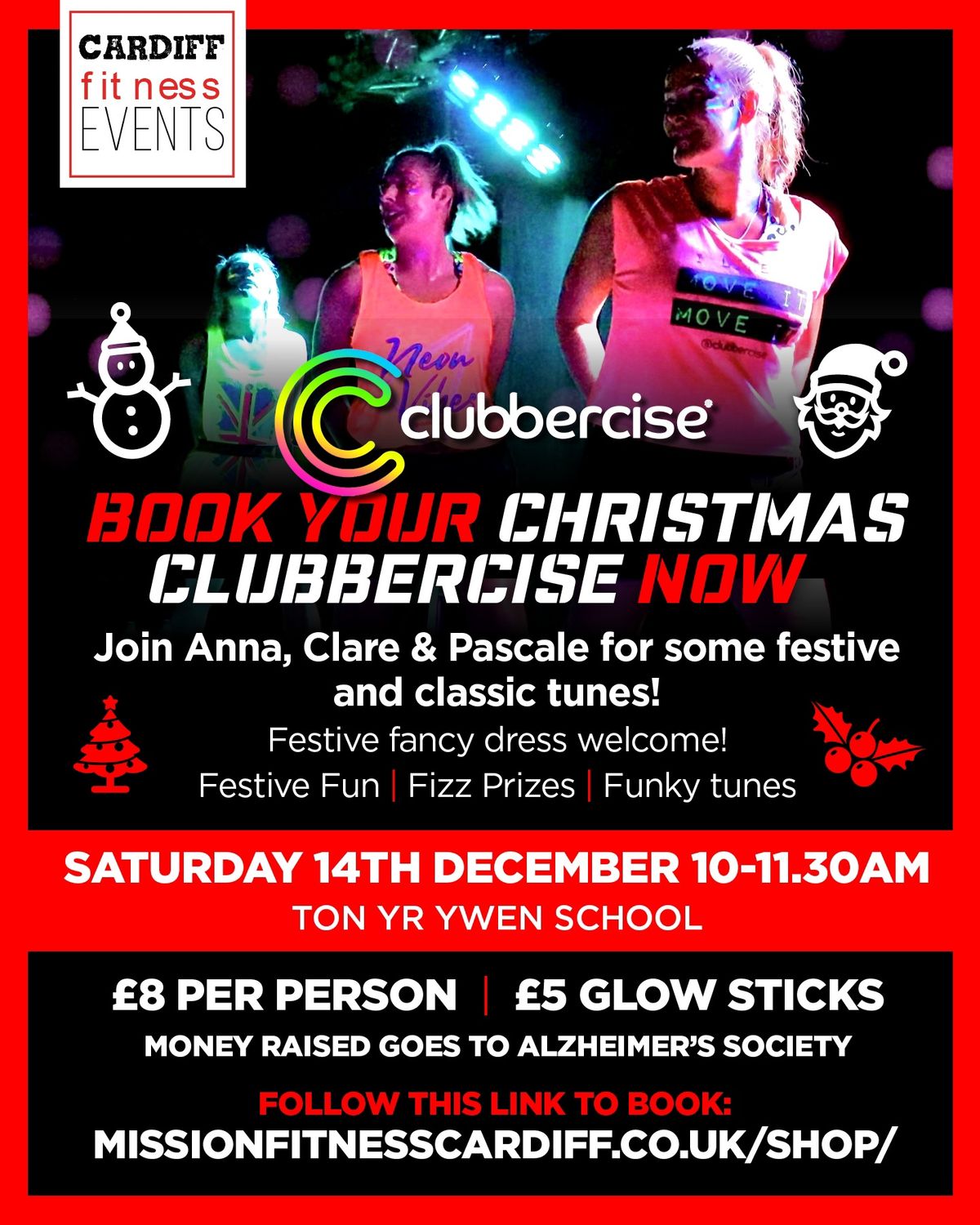 Clubbercise Christmas Class