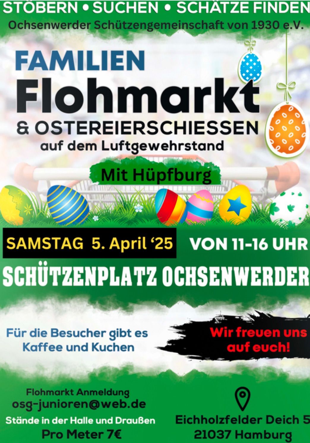 Flohmarkt & Ostereierschiessen